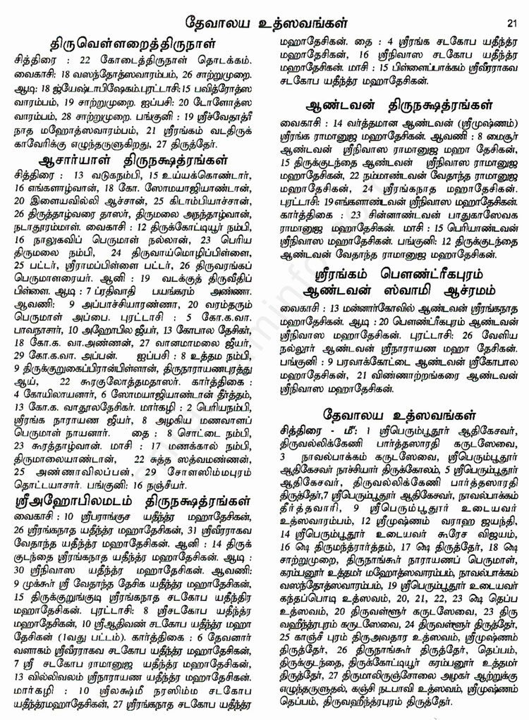 Panchangam